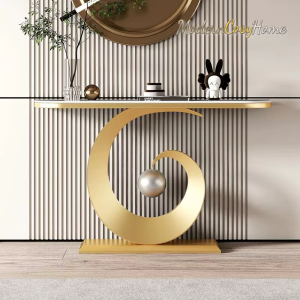 Console Table Pedestal Minimalist