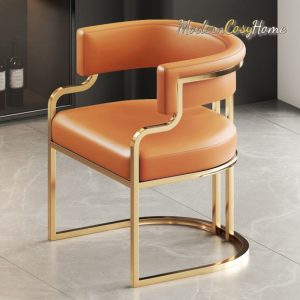 Dining Chairs with Metal Frame