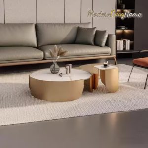 Minimalist Round Coffee Table
