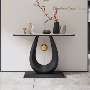 Pendulum Stone Console Table