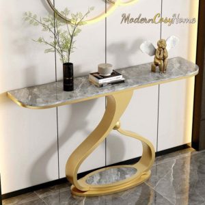 Elegant Rock Infinity Console Table