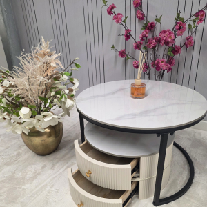 Ivory Duo Coffee Table